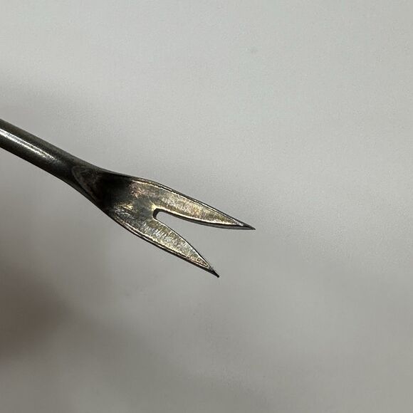 Vtg RobinWood Fondue Forks 7 Mid Century Faces & Cocktail Picks Hor d'oeuvres - Picture 15 of 16